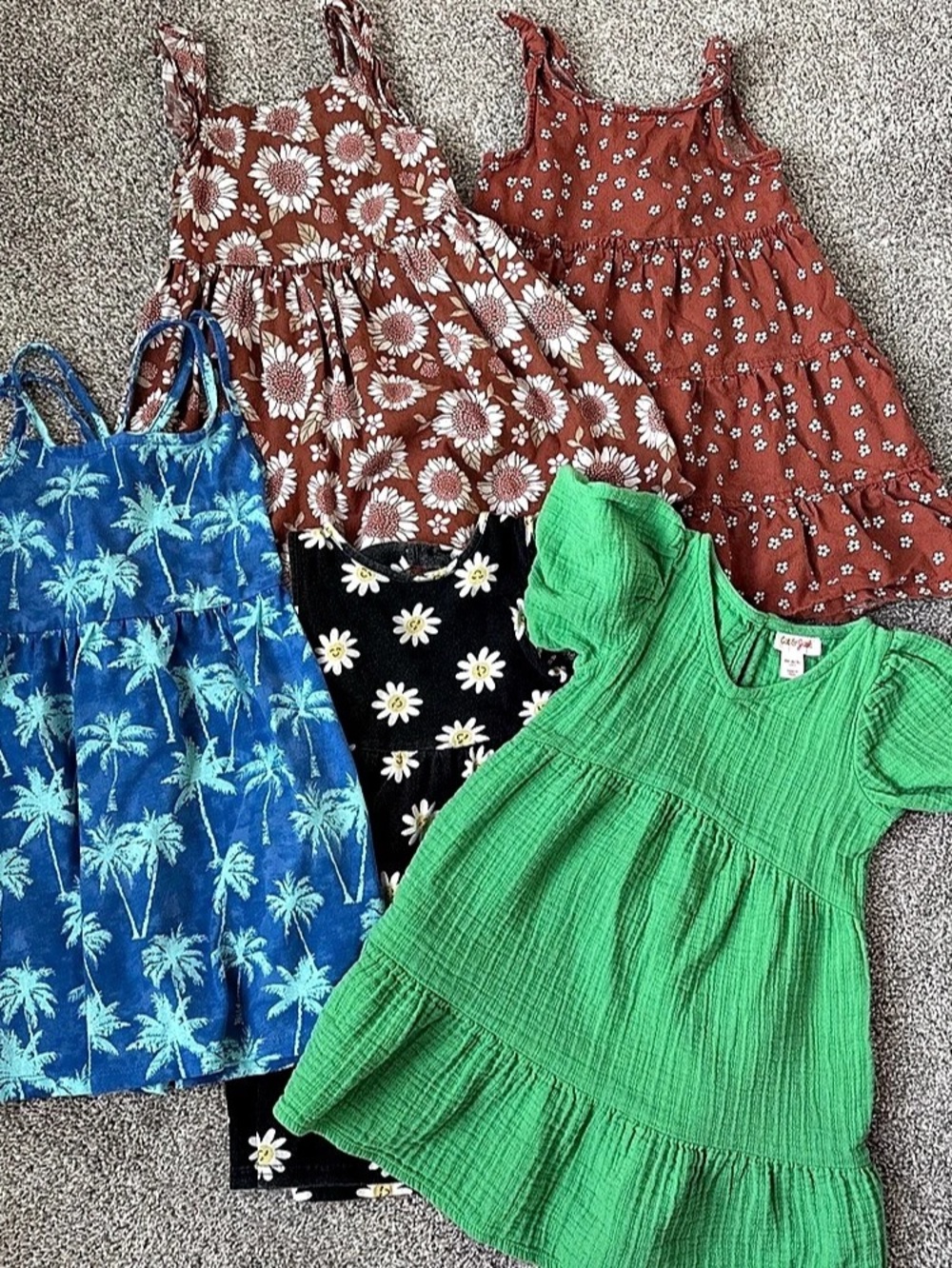 Bundle of 5 size 4T/5T dresses